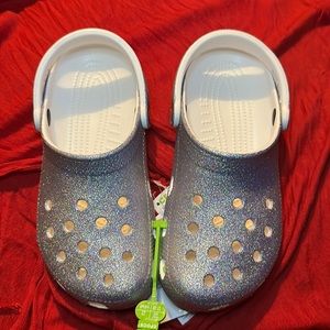Classic glitter Crocs
